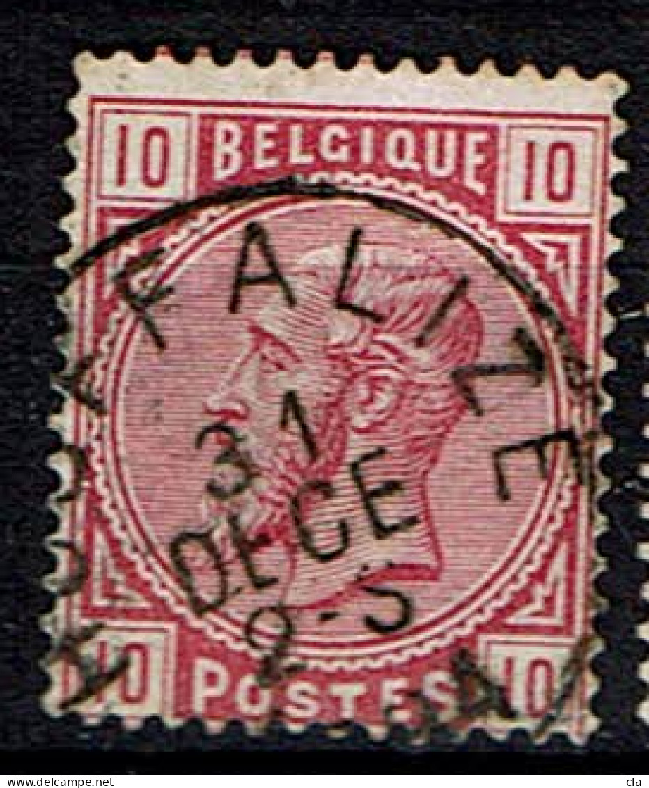 38  Obl  Houffalize  + 4 - 1883 Leopold II