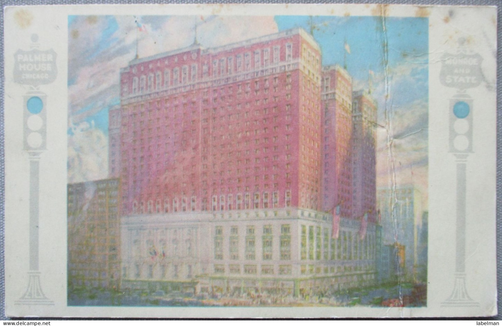 USA UNITED STATES CHICAGO PALMER HOUSE HOTEL KARTE CARD POSTCARD CARTE POSTALE ANSICHTSKARTE CARTOLINA POSTKARTE - Atlanta