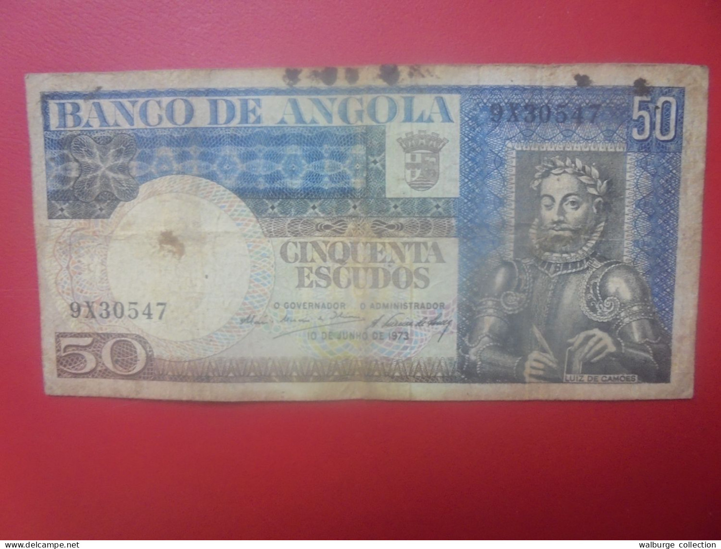 ANGOLA 50 ESCUDOS 1973 Circuler (B.33) - Angola