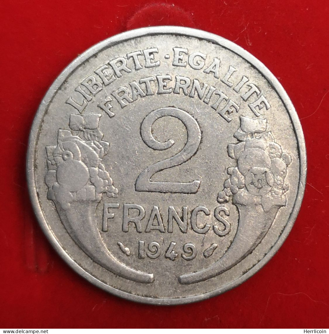 1949 - 2 Francs Morlon Aluminium-magnésium - France - 2 Francs