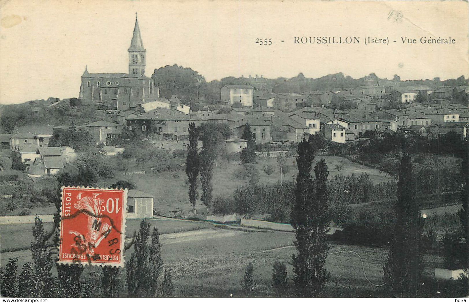 38 - ROUSSILLON - VUE GENERALE - Roussillon