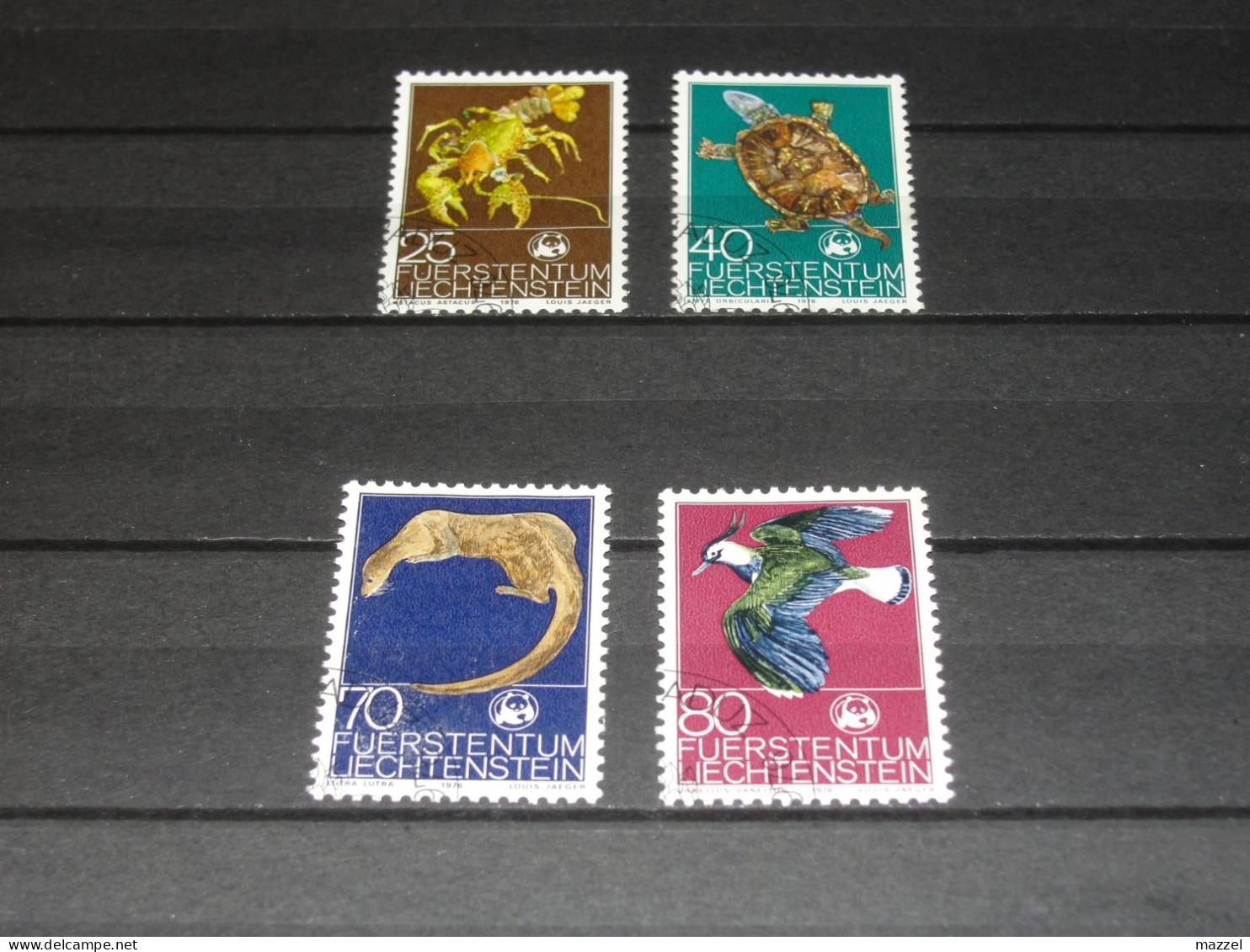 LIECHTENSTEIN   SERIE  644-647   GEBRUIKT (USED) - Oblitérés