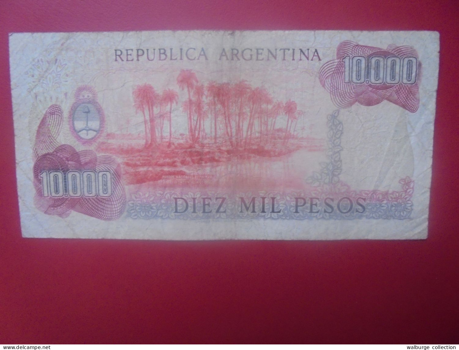 ARGENTINE 10.000 PESOS 1976-83 Circuler (B.33) - Argentina