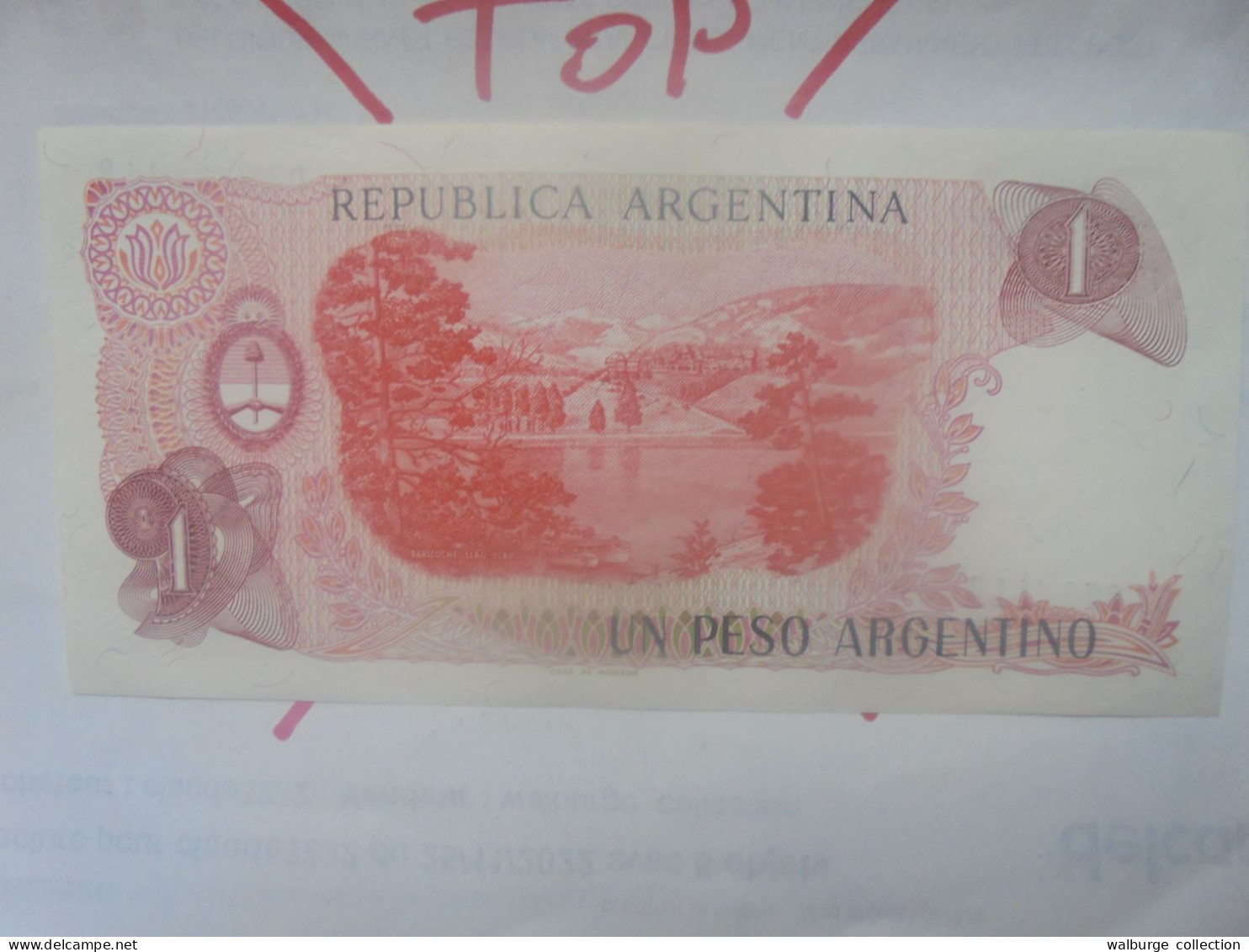 ARGENTINE 1 PESO 1983-84 Neuf (B.33) - Argentine