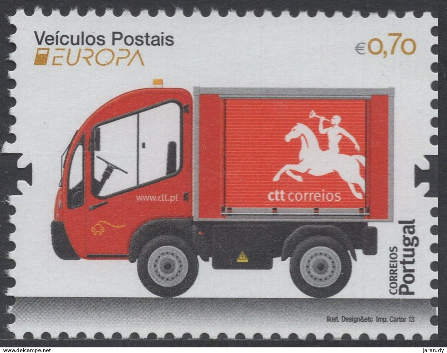 PORTUGAL EUROPA CEPT 2013 Yv 3822 MNH - 2013