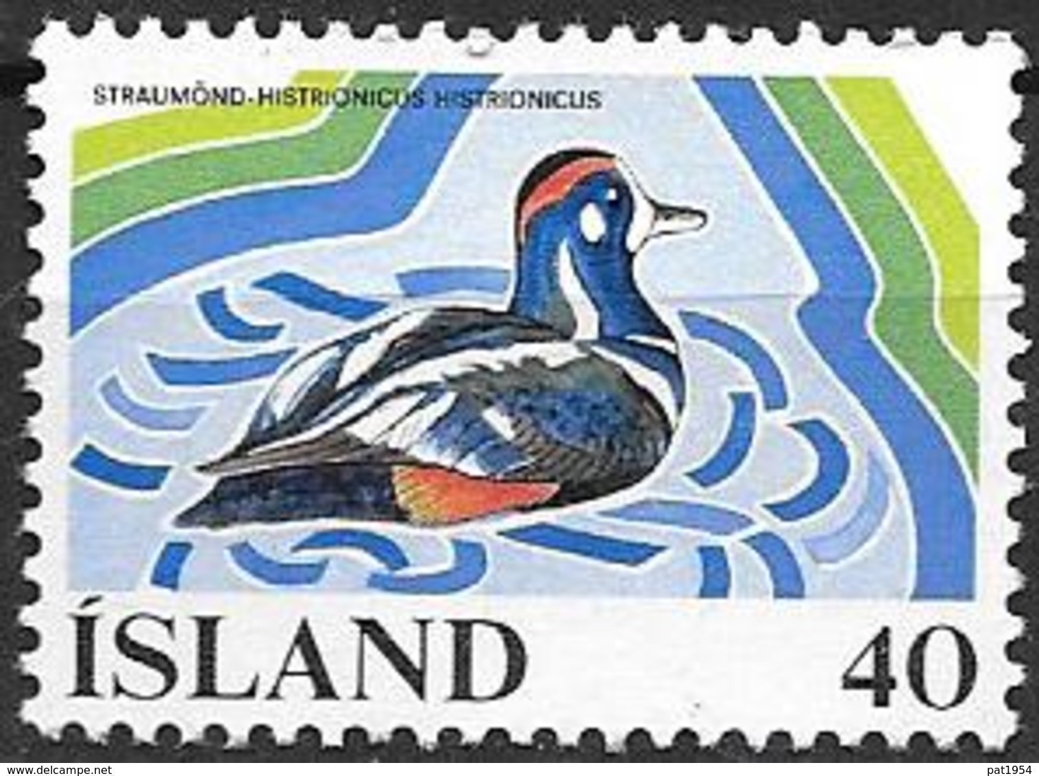 Islande 1977 N° 477 Neuf ** MNH Canard, Conservation Zones Humides - Ungebraucht