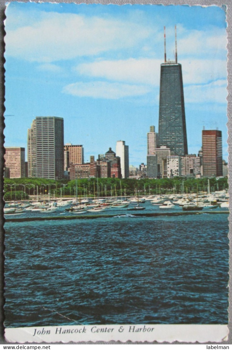 USA UNITED STATES CHICAGO ILLINOIS JOHN HANCOCK CENTER CARD POSTCARD CARTE POSTALE ANSICHTSKARTE CARTOLINA POSTKARTE - Atlanta