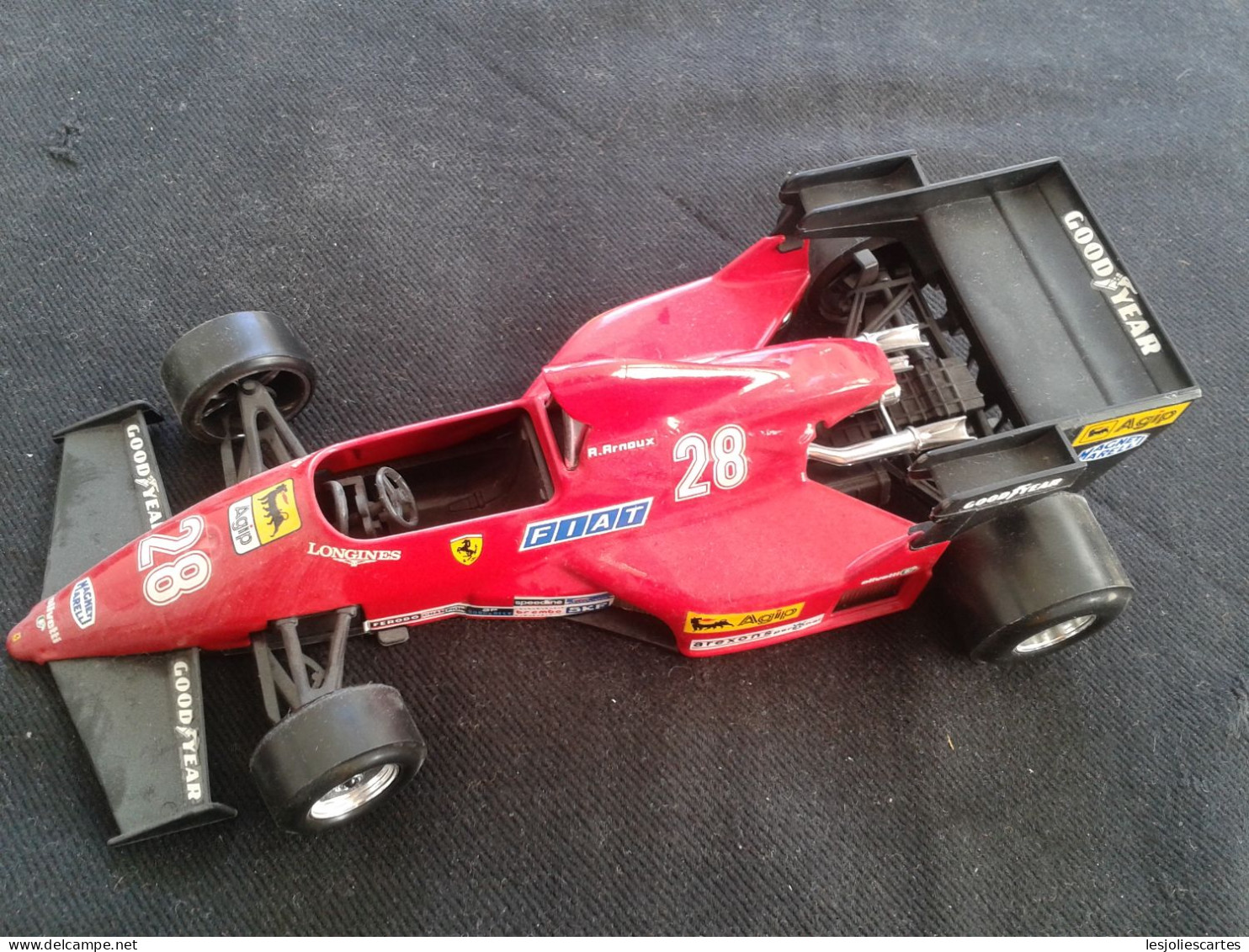 Burago 1/24 Ferrari 126c4 Modifiee Rene Arnoux F1 Formule 1 Racing 1:24 Bburago - Burago