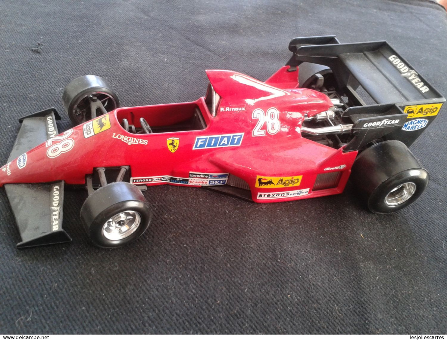 Burago 1/24 Ferrari 126c4 Modifiee Rene Arnoux F1 Formule 1 Racing 1:24 Bburago - Burago