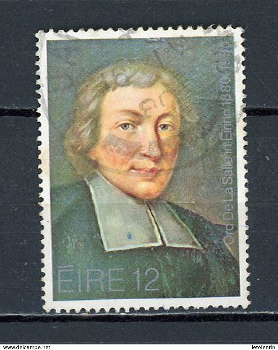 IRLANDE -  J.-B. DE LA SALLE  - N° Yvert 417 Obli - Used Stamps