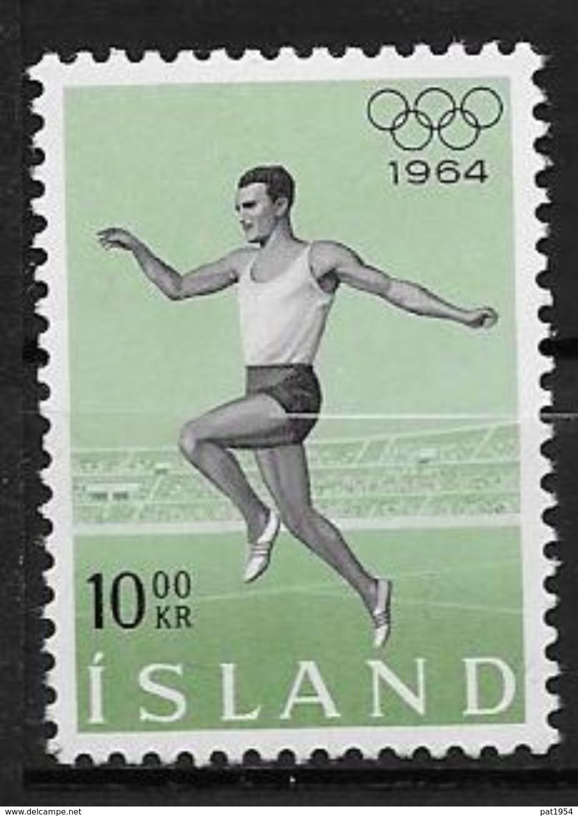 Islande 1964 N° 342  Neuf ** MNH Sports, Jeux Olympiques De Tokyo - Neufs