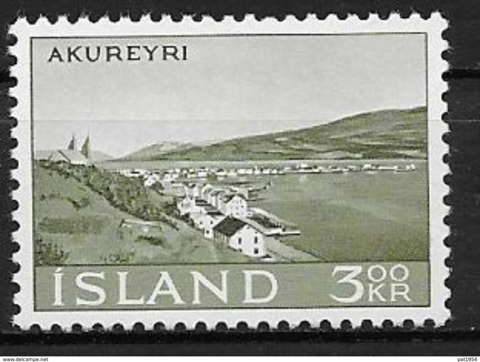 Islande 1963 N° 327  Neuf ** MNH Akureyri - Neufs