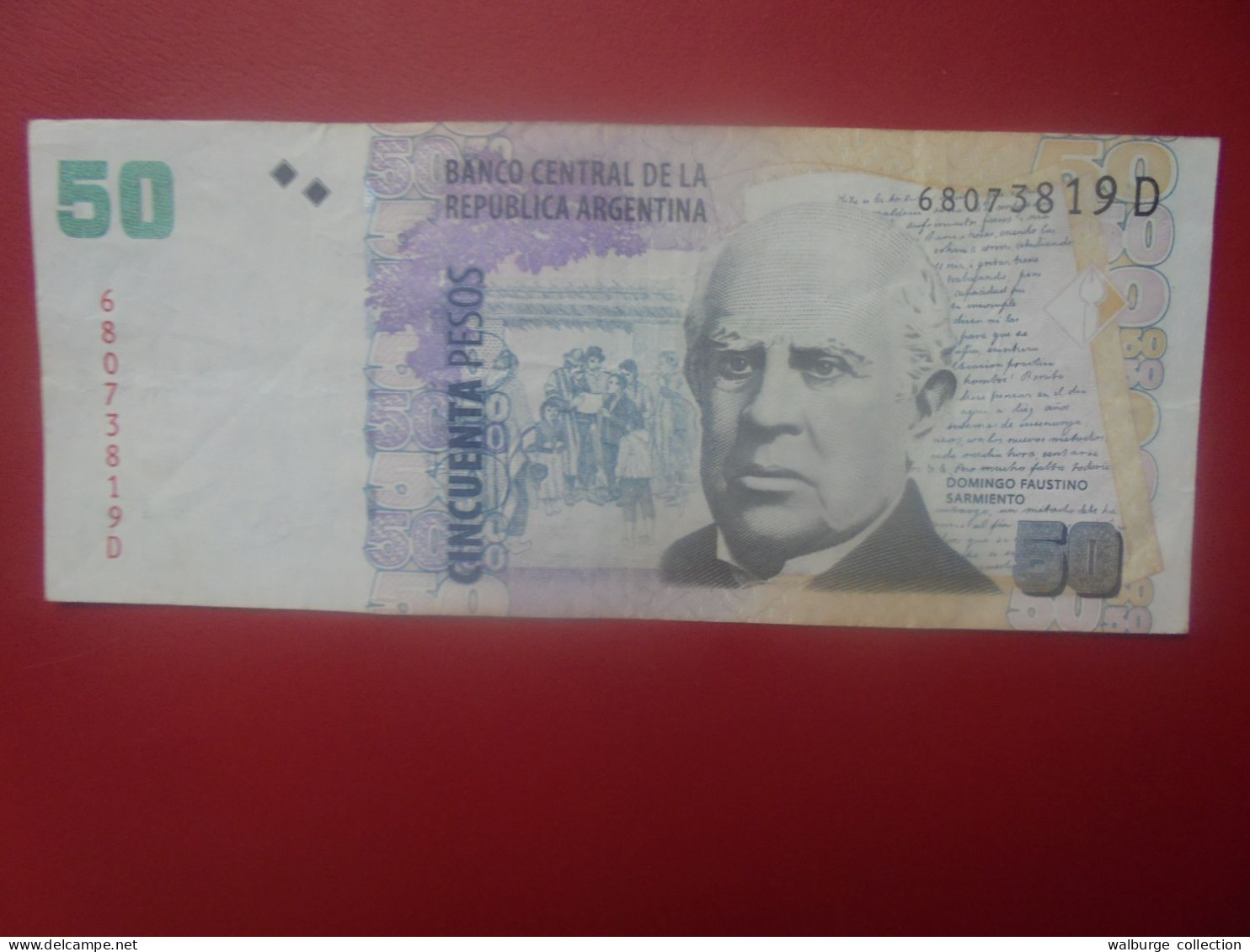 ARGENTINE 50 PESOS 1999-2003 Circuler (B.33) - Argentine