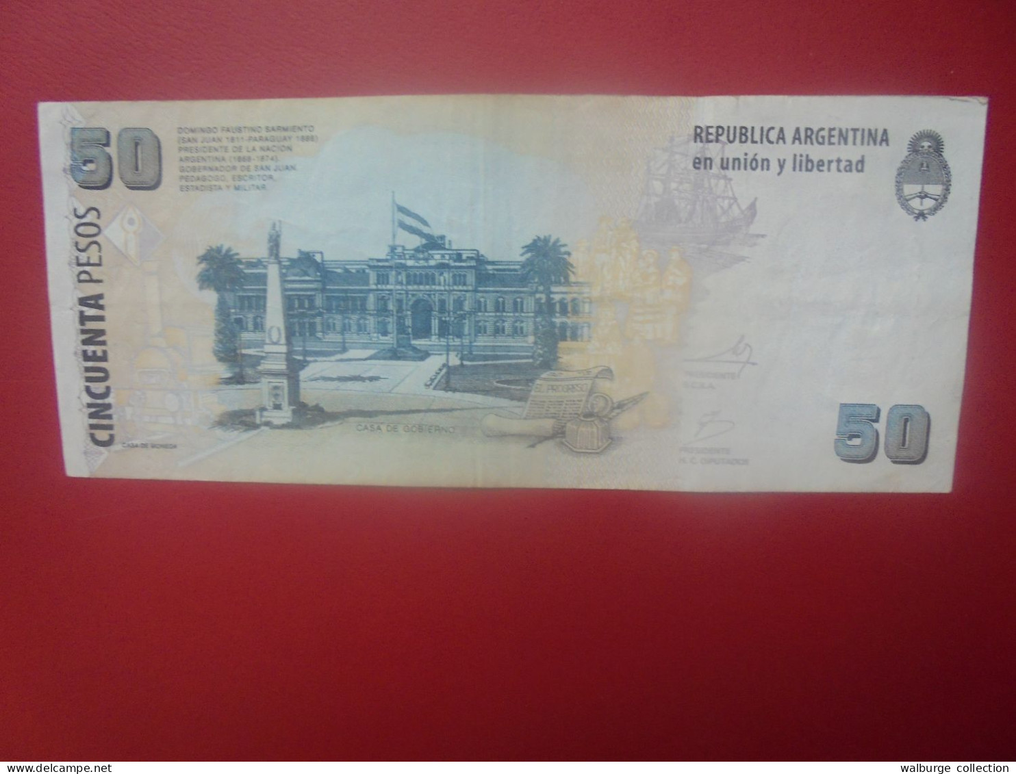 ARGENTINE 50 PESOS 1999-2003 Circuler (B.33) - Argentine