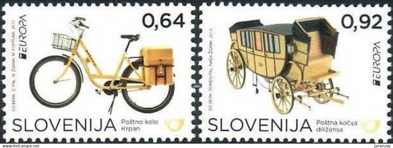 ESLOVENIA EUROPA CEPT 2013 Yv 828/9 MNH - 2013