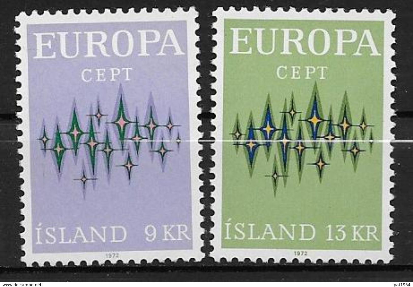 Islande 1972 N° 414/415  Neufs ** MNH Europa - Ongebruikt