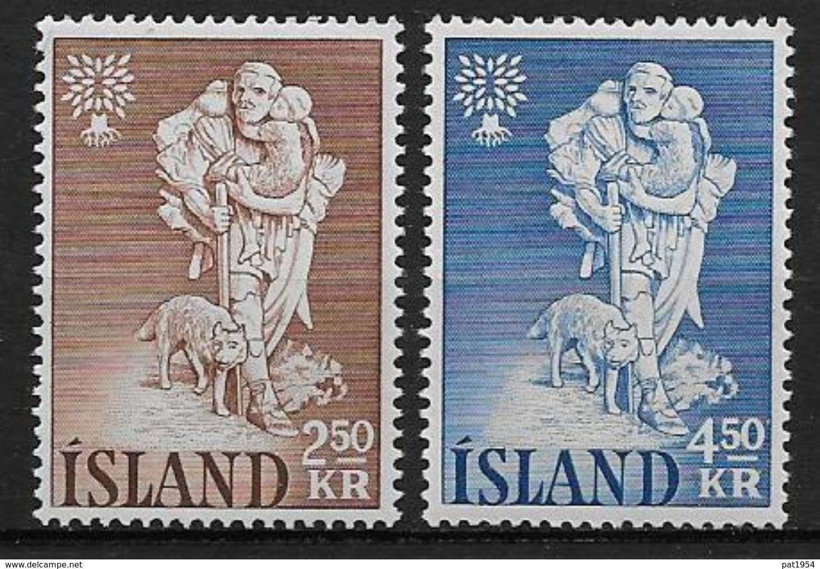 Islande 1960 N° 299/300  Neufs ** MNH Année Du Réfugié - Neufs