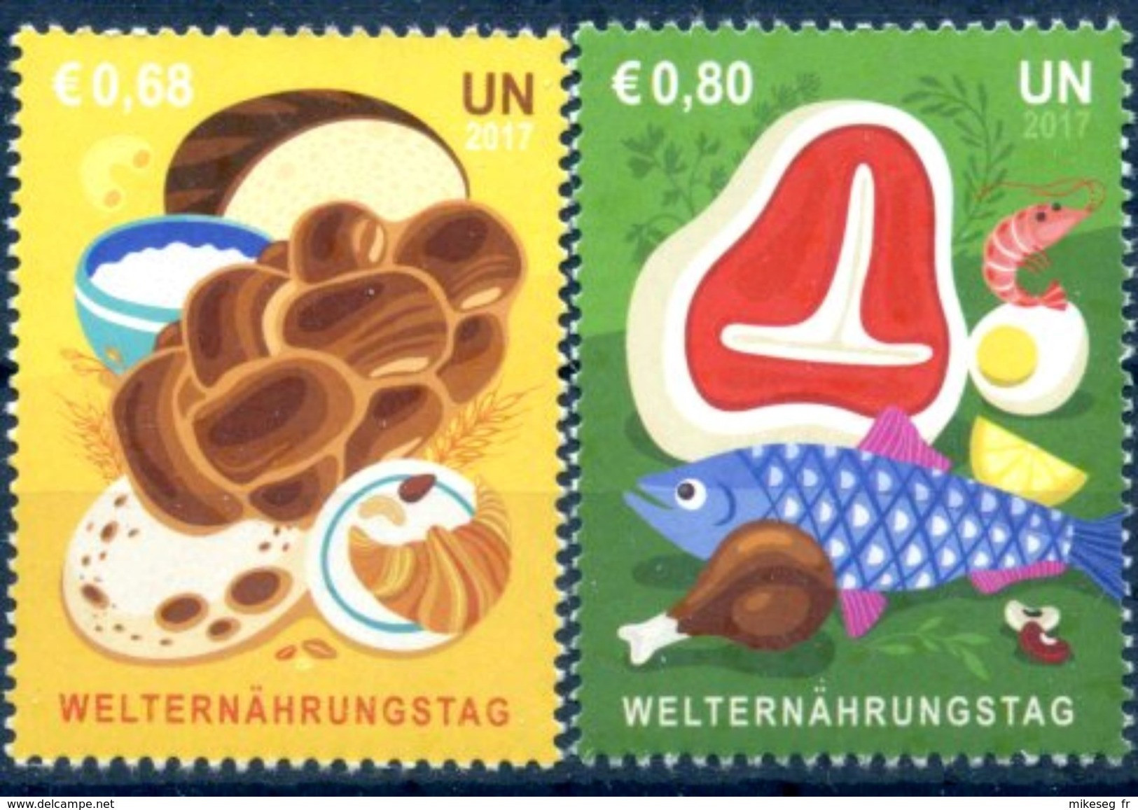 ONU Vienne 2017 - World Food Day ** - Unused Stamps