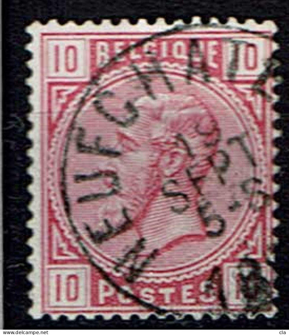 38  Obl  Neufchateau + 4 - 1883 Leopold II