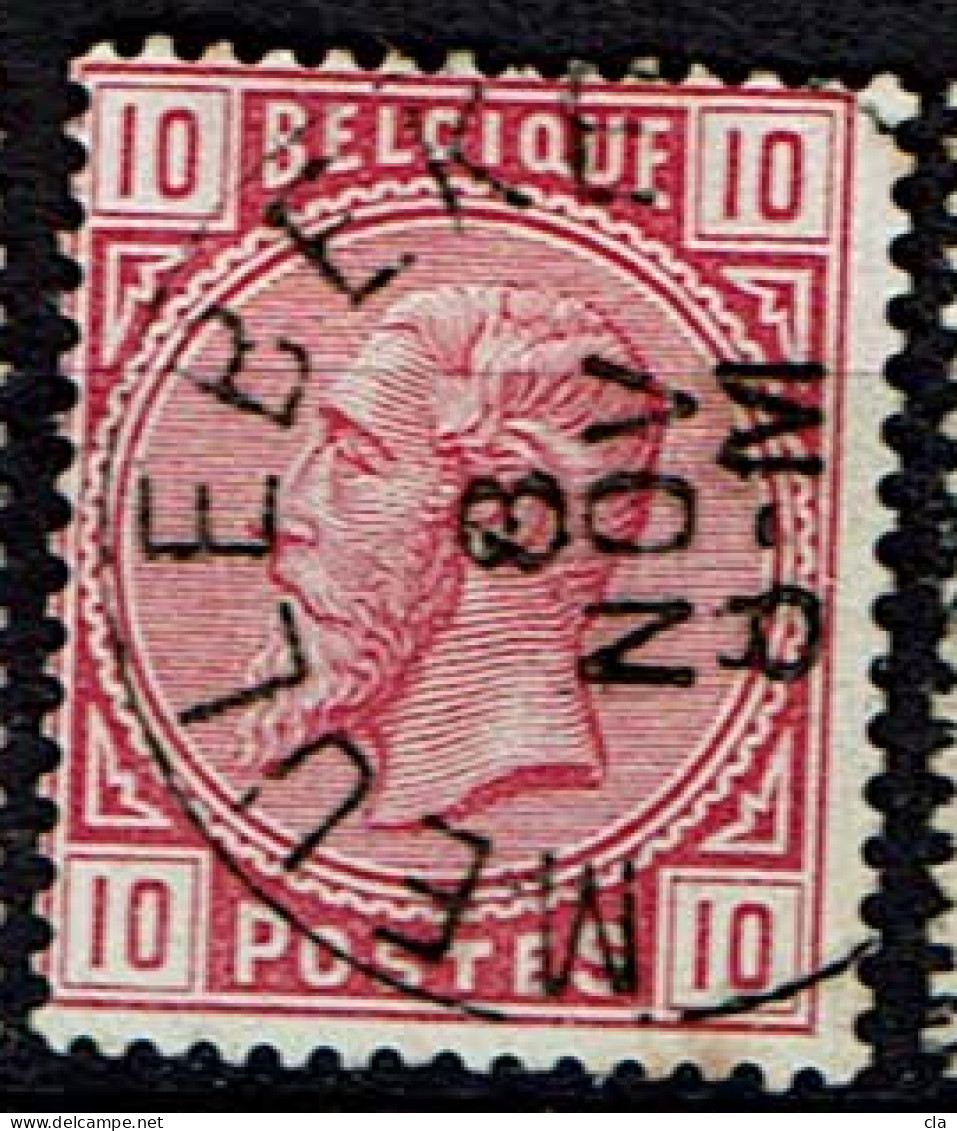 38  Obl  Meulebeke + 8 - 1883 Leopold II