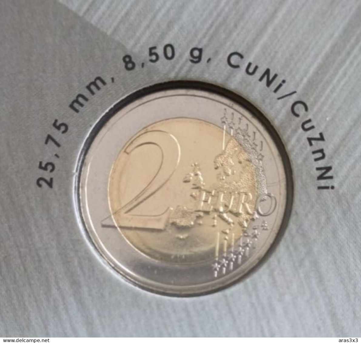 Original The first set of euros in Lithuania 2015 . Euro coins Lithuania . Uncirculated Quality BU