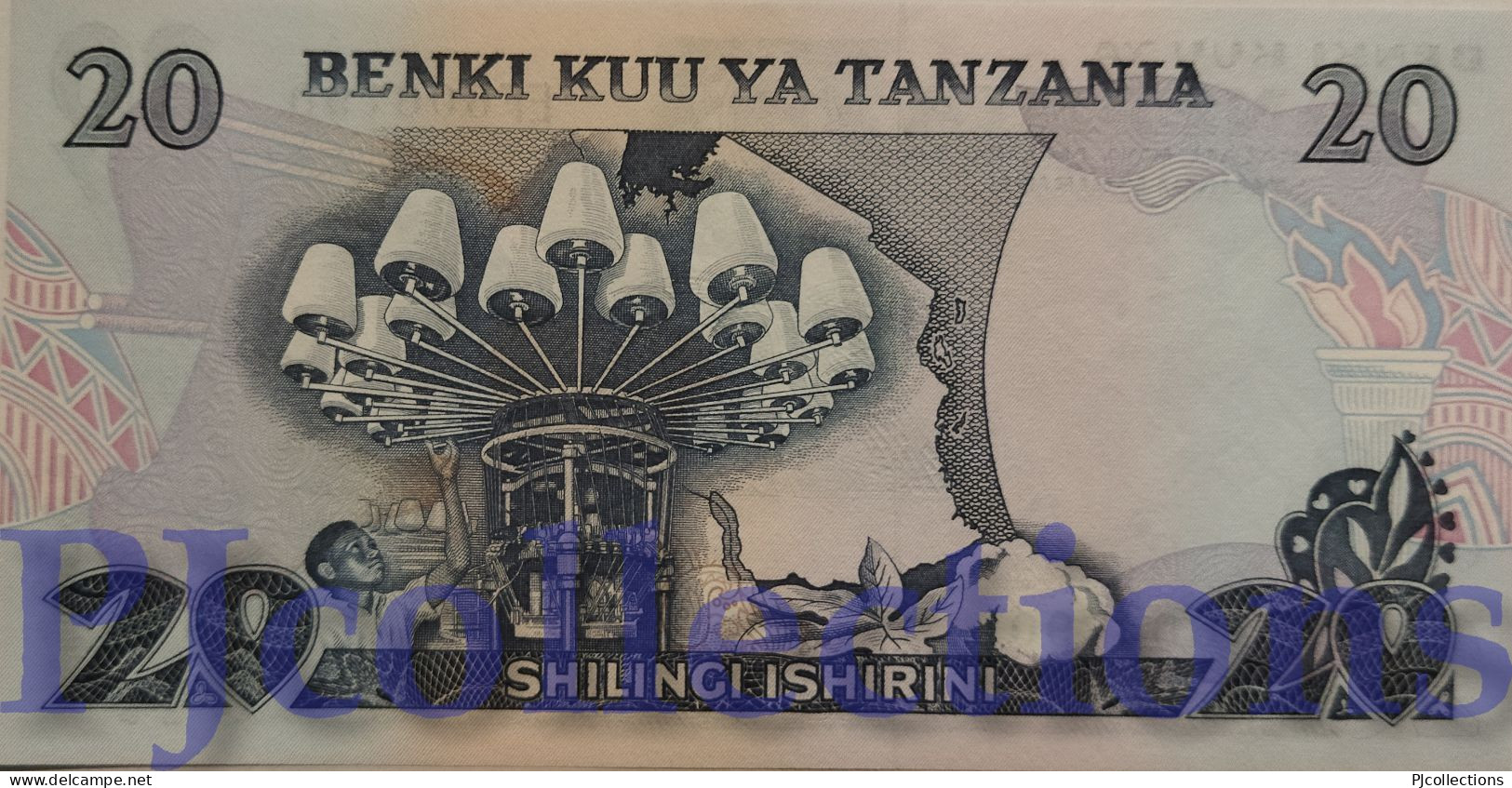 TANZANIA 20 SHILINGI 1978 PICK 7b UNC - Tansania