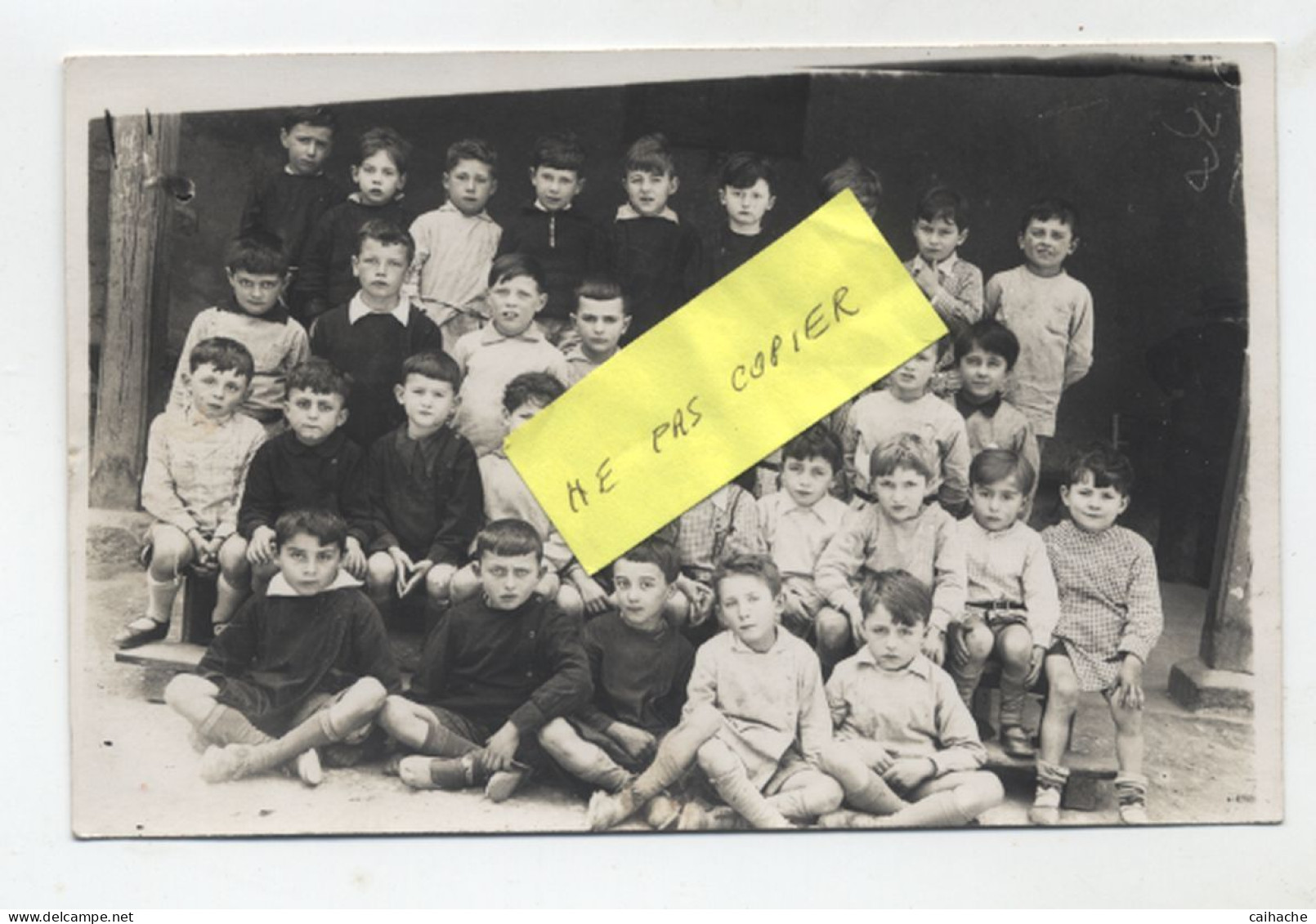 32 - VIC FEZENSAC - Carte Photo De Classe 1934 - - Vic-Fezensac