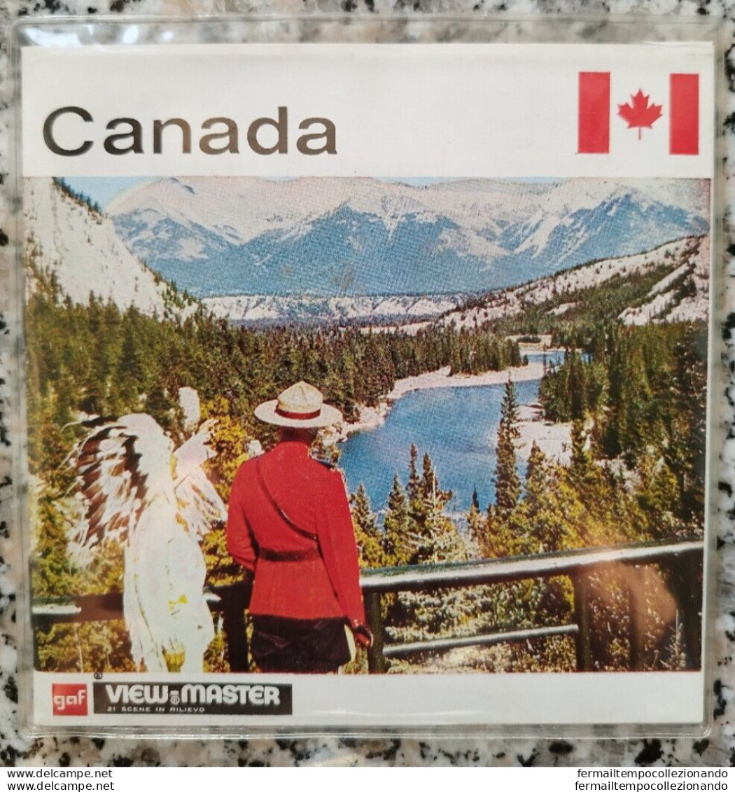 Bp20 View Master Canada 21 Immagini Stereoscopiche Vintage - Visores Estereoscópicos