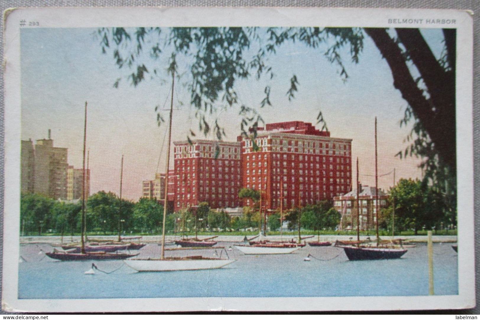 USA UNITED STATES ILLINOIS CHICAGO BELMONT HARBOR KARTE CARD POSTCARD CARTE POSTALE ANSICHTSKARTE CARTOLINA POSTKARTE - Atlanta