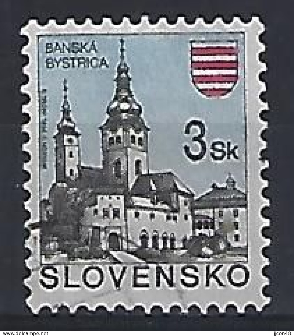 Slovakia 1994  Cities; Bansca Bystrica (o) Mi.206 - Gebruikt