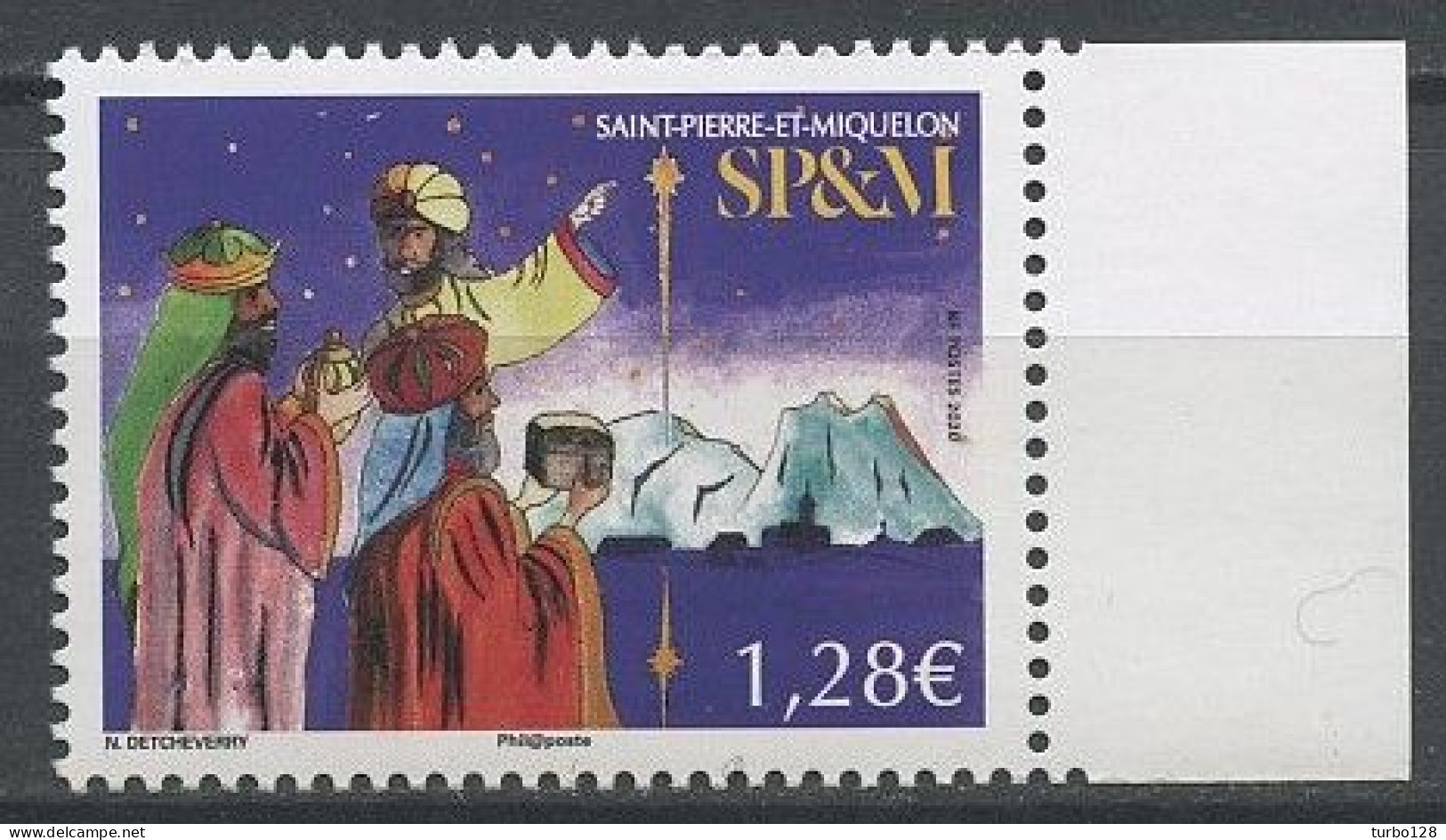 SPM Miquelon 2020 N° 1252 ** Neuf MNH Superbe Noël Christmas Les Rois Mages Etoile De Bethléem - Ongebruikt