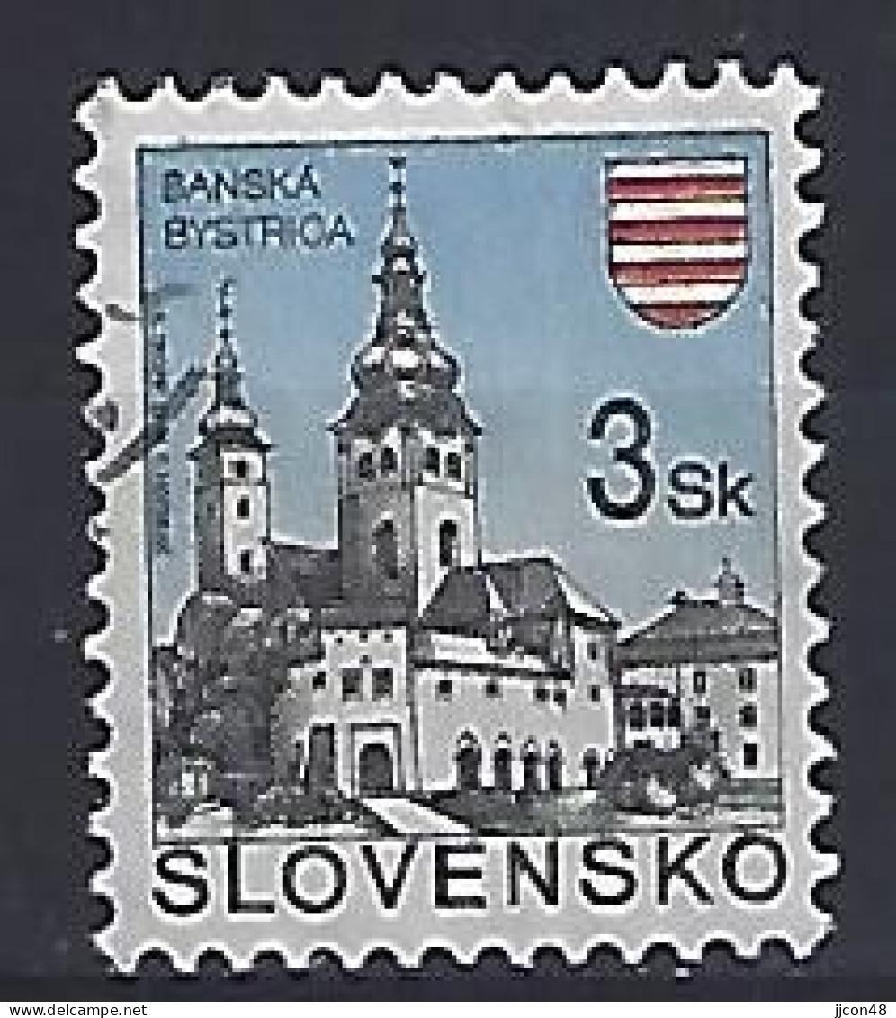 Slovakia 1994  Cities; Bansca Bystrica (o) Mi.206 - Gebraucht
