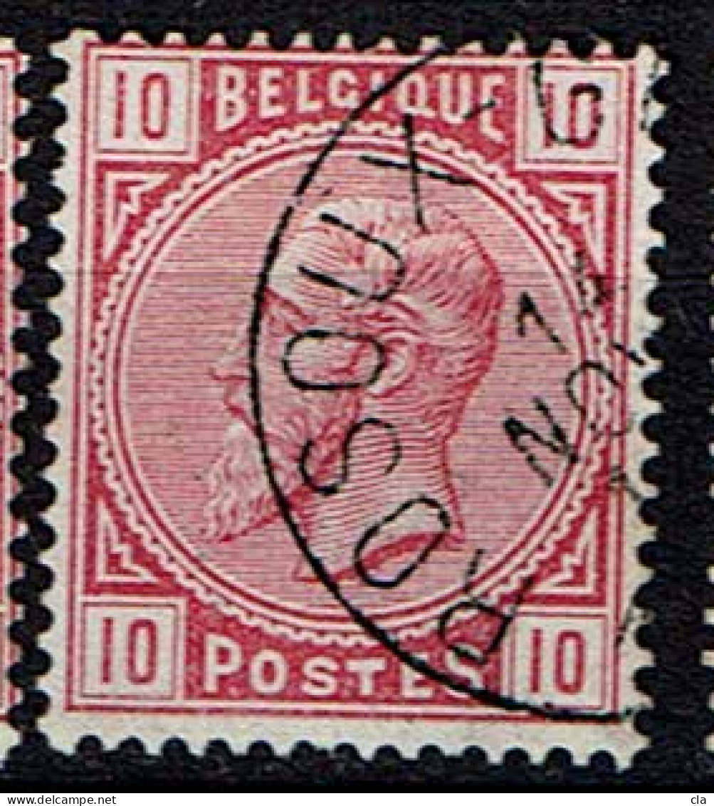 38  Obl  Rossoux-Goyer  + 15 - 1883 Leopold II.