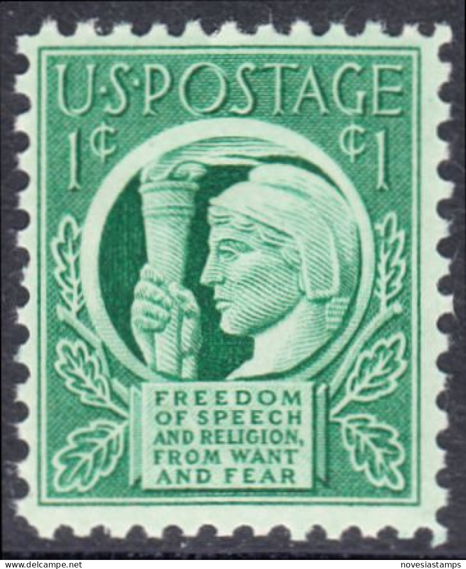!a! USA Sc# 0908 MNH SINGLE (a2) - Freedom - Unused Stamps