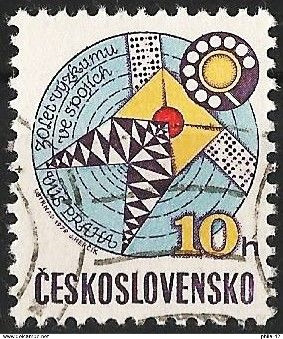 Czechoslovakia 1979 - Mi 2504 - YT 2322 ( Telecommunications Research ) - Used Stamps