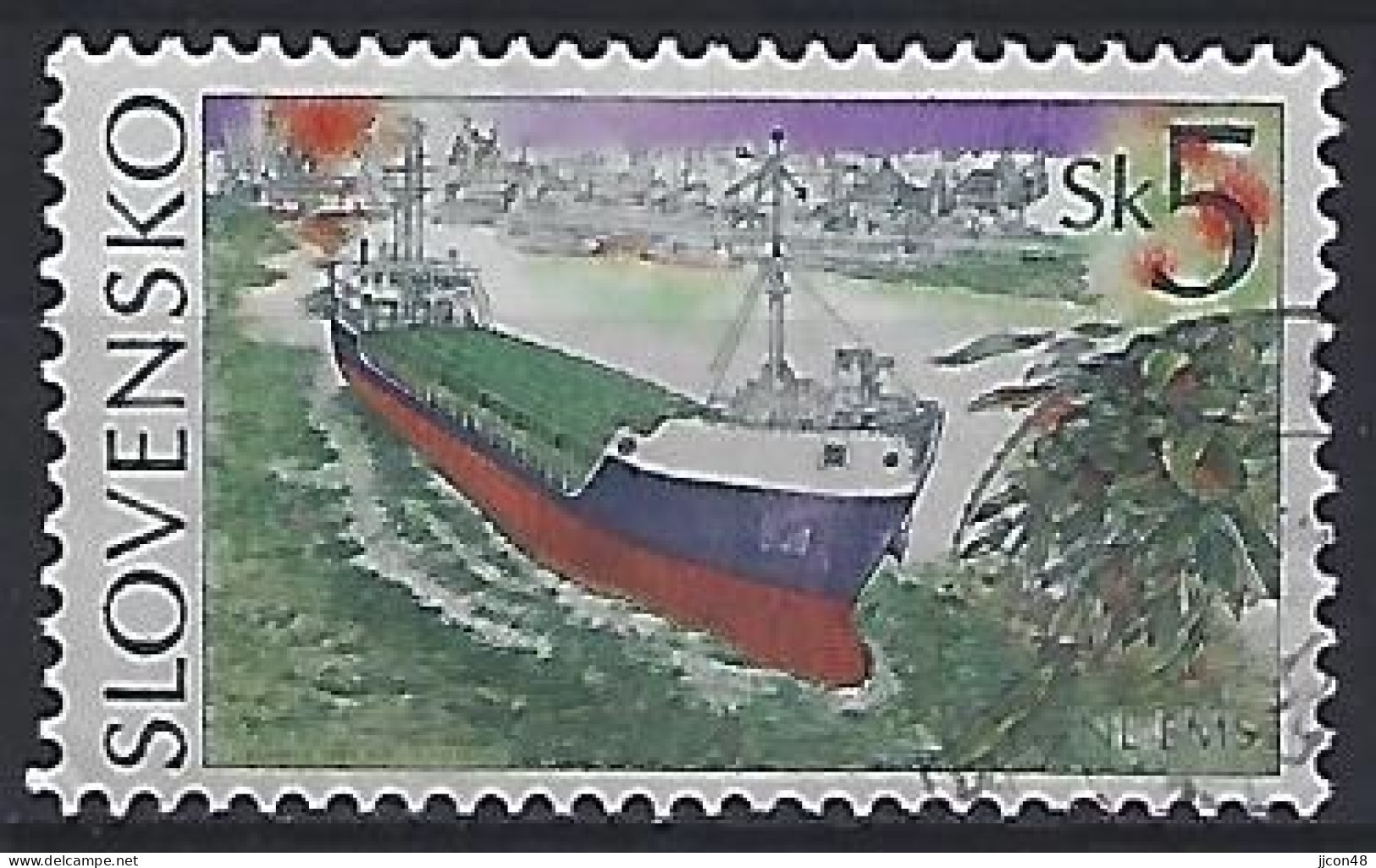 Slovakia 1994  Ships (o) Mi.213 - Used Stamps