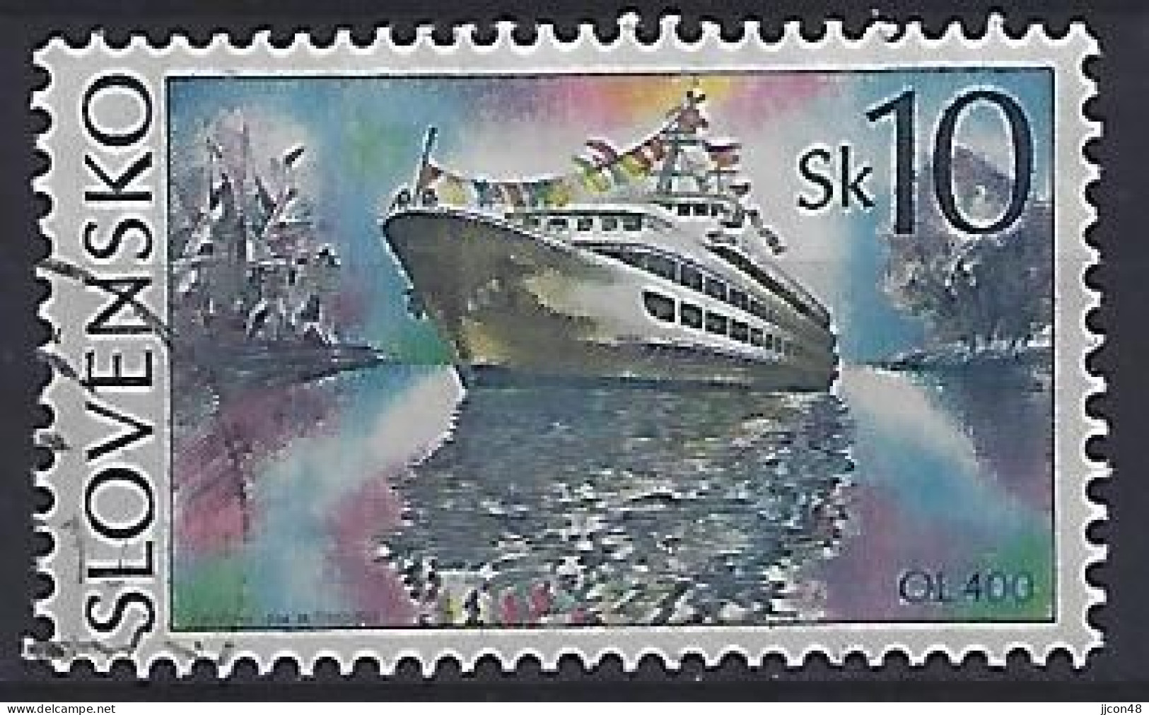 Slovakia 1994  Ships (o) Mi.215 - Gebraucht