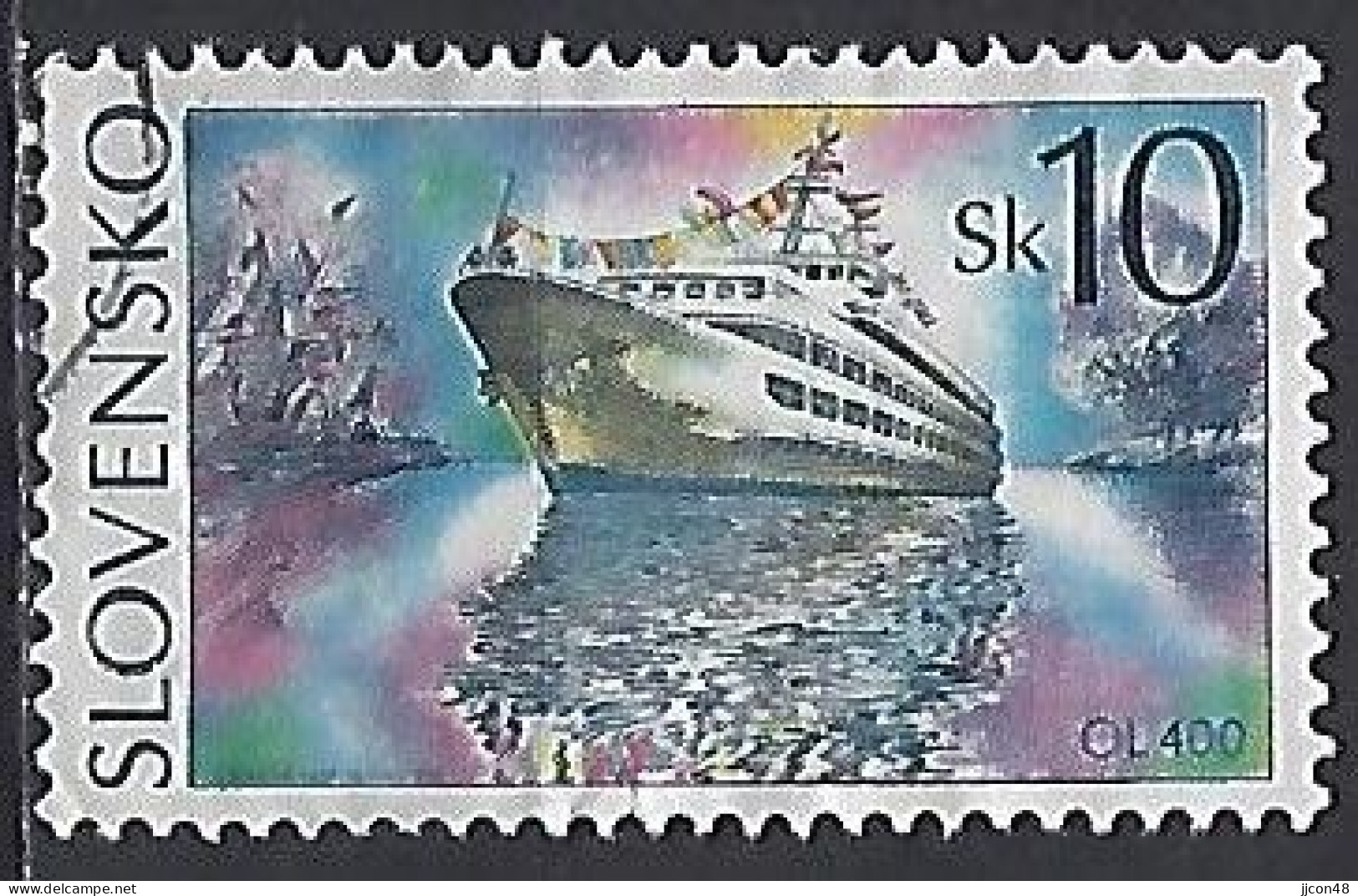 Slovakia 1994  Ships (o) Mi.215 - Oblitérés