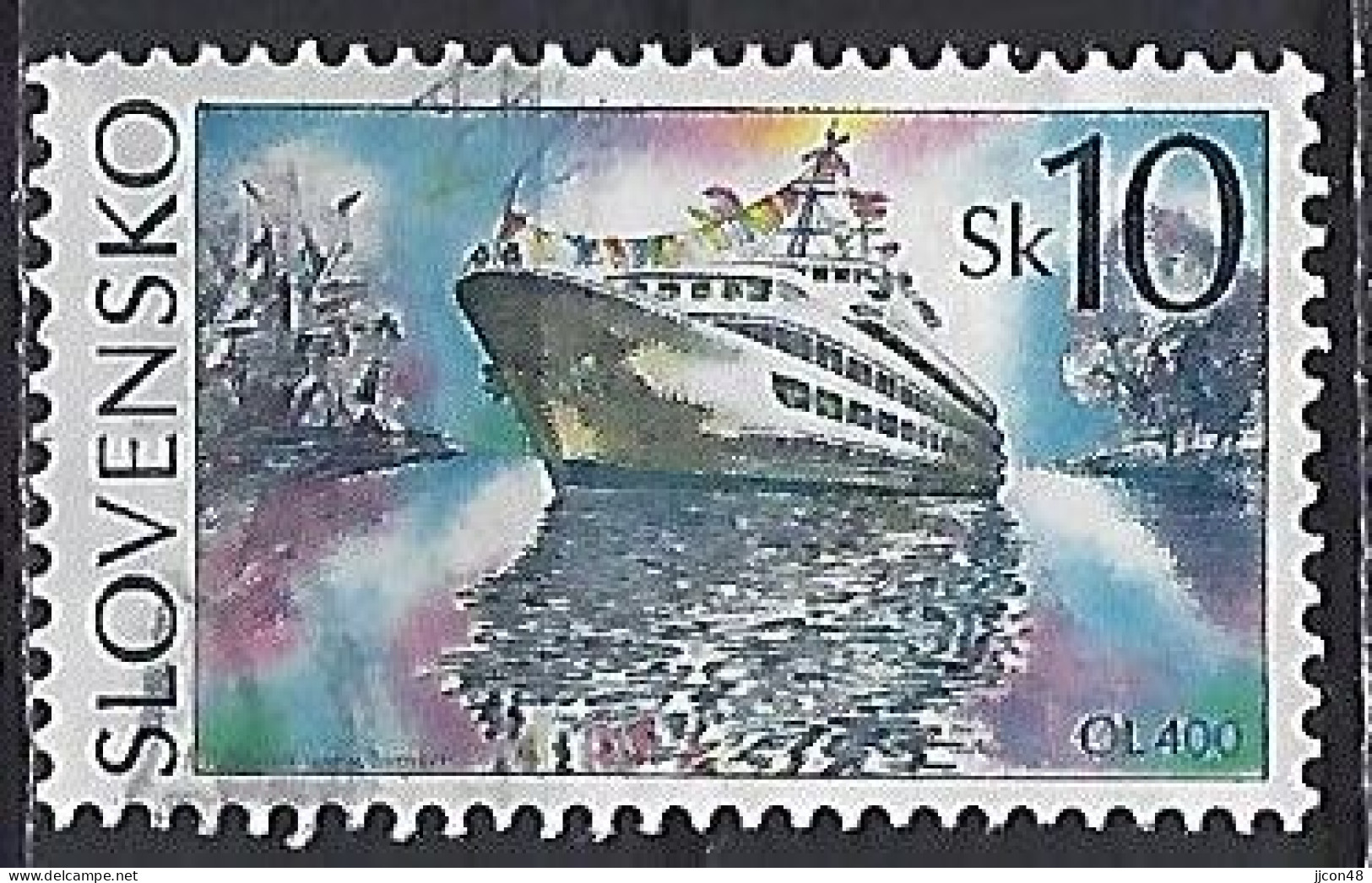 Slovakia 1994  Ships (o) Mi.215 - Gebruikt