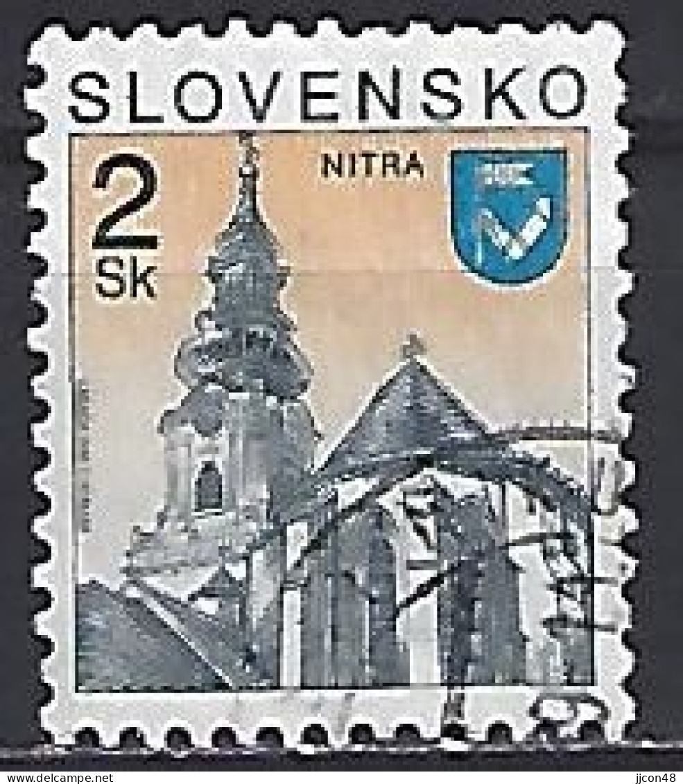 Slovakia 1995  Cities; Nitra (o) Mi.221 - Usados