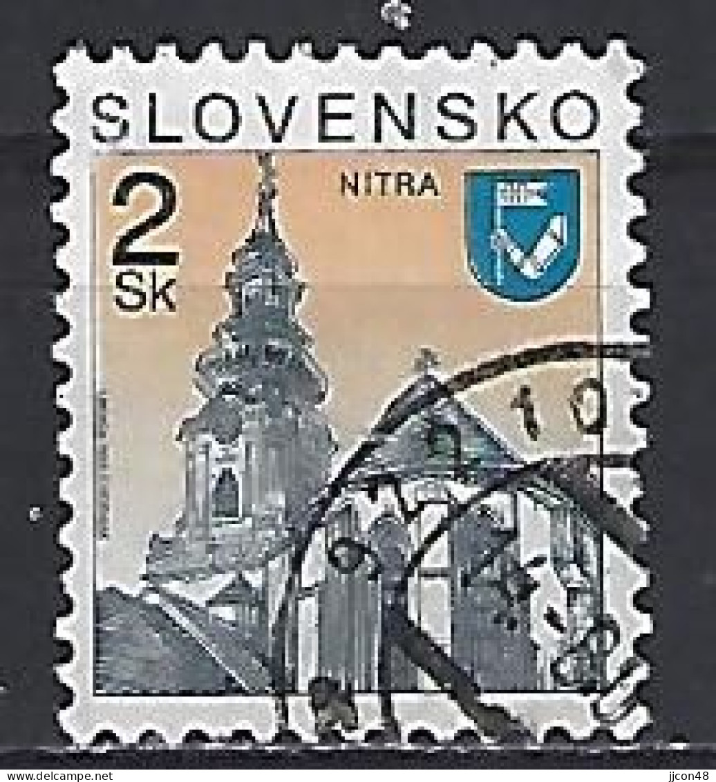 Slovakia 1995  Cities; Nitra (o) Mi.221 - Oblitérés