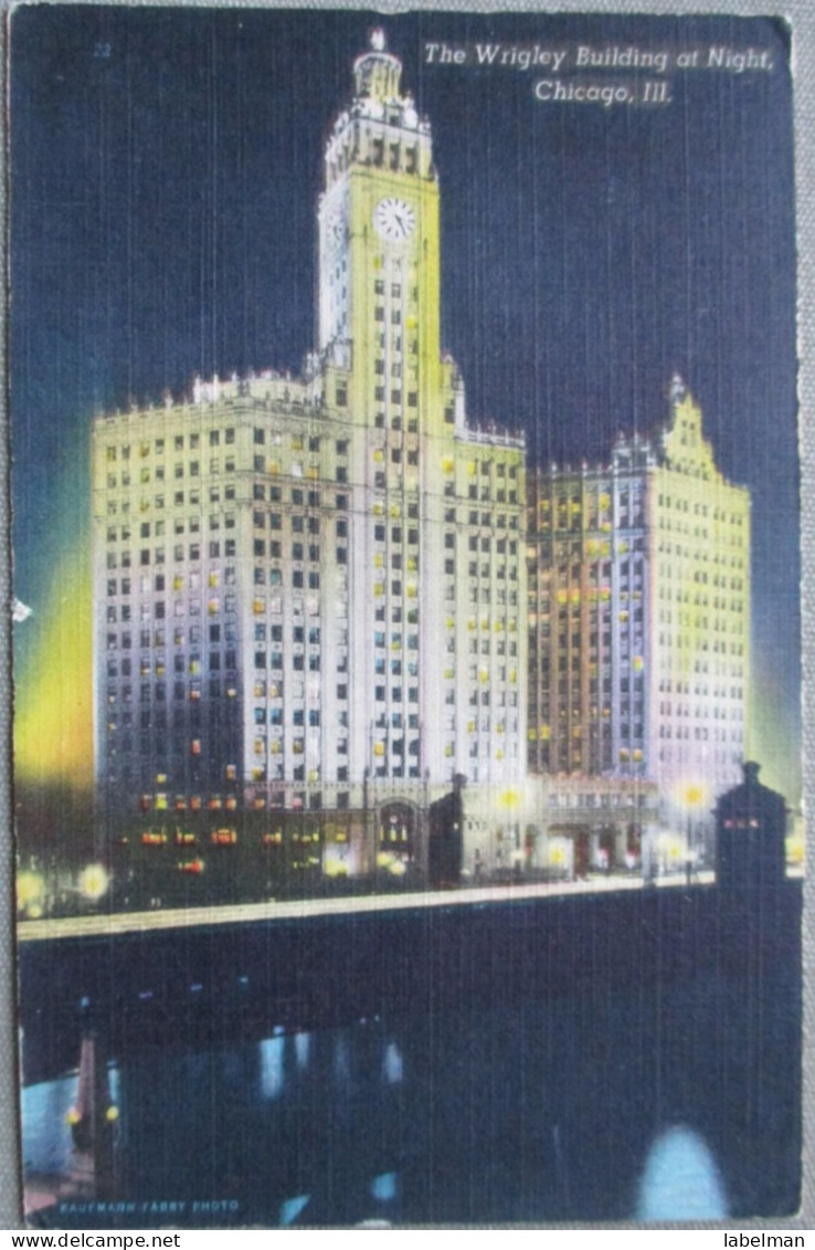 USA UNITED STATES ILLINOIS CHICAGO WRIGLEY BUILDING KARTE CARD POSTCARD CARTE POSTALE ANSICHTSKARTE CARTOLINA POSTKARTE - Atlanta