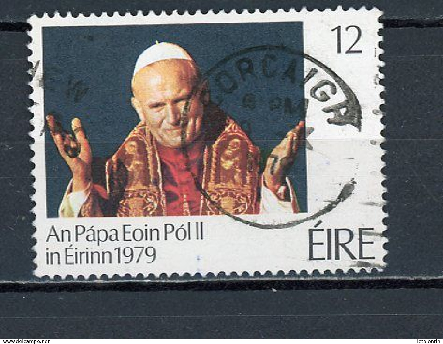 IRLANDE -  JEAN PAUL II  - N° Yvert 410 Obli - Used Stamps