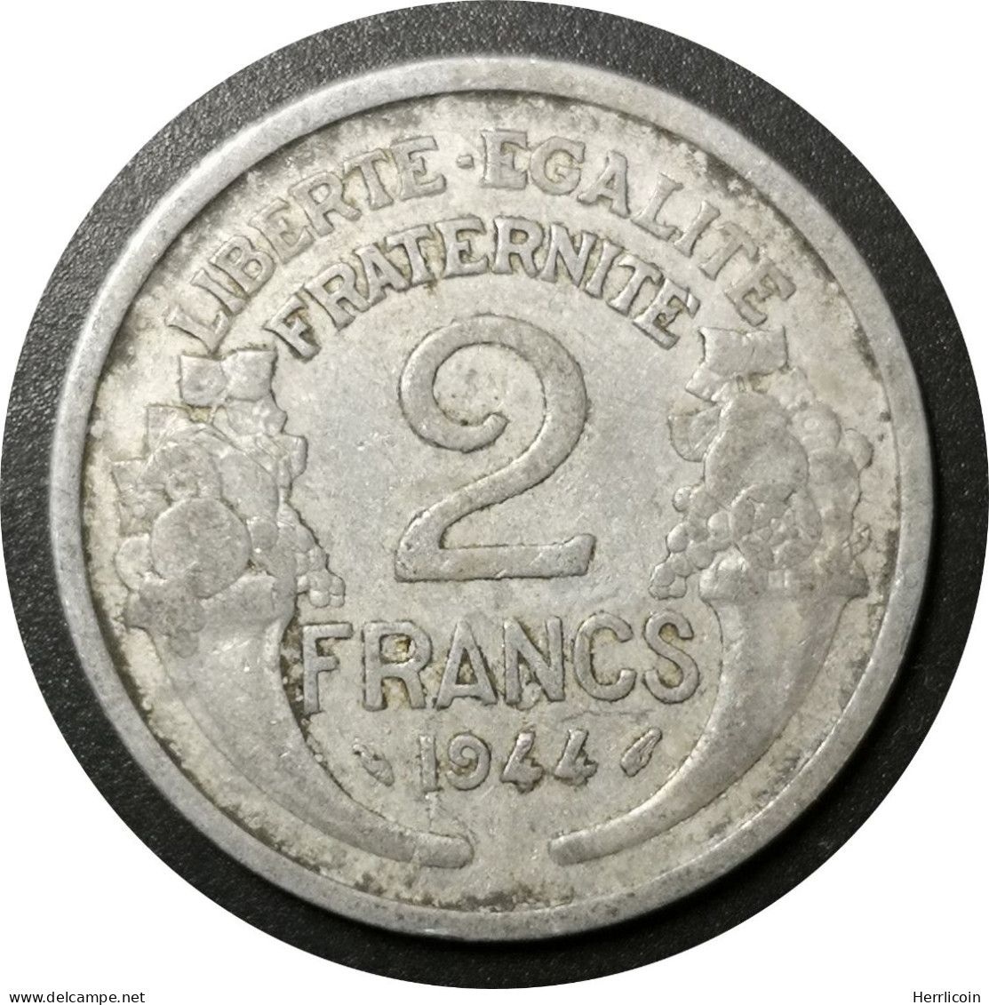 1944 - 2 Francs Morlon Aluminium-magnésium - France - 2 Francs