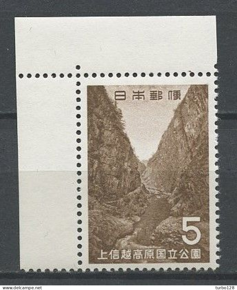 JAPON 1965 N° 796 ** Neuf MNH Superbe  Parc National De Joshin-Etsu Gorge Kiyotsu - Ungebraucht