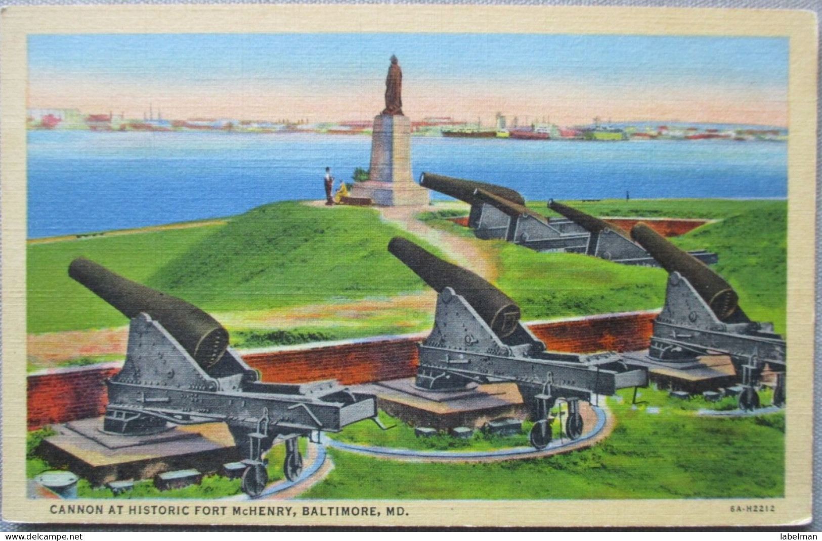 USA UNITED STATES MARYLAND BALTIMORE FORT MCHENRY KARTE CARD POSTCARD CARTE POSTALE ANSICHTSKARTE CARTOLINA POSTKARTE - Atlanta