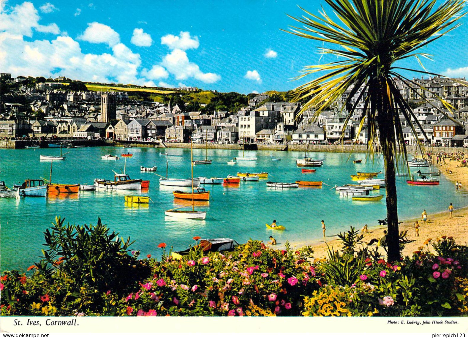 Saint Ives - Vue Sur Le Port Et La Ville - St.Ives