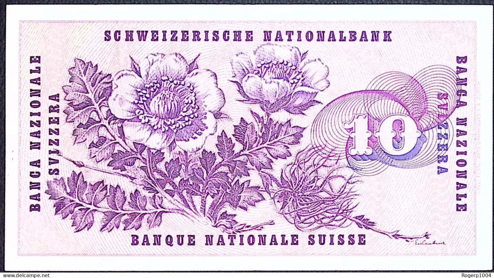 SUISSE/SWITZERLAND * 10 Francs * G. Keller * 07/03/1973 * Etat/Grade TTB+/XF - Switzerland