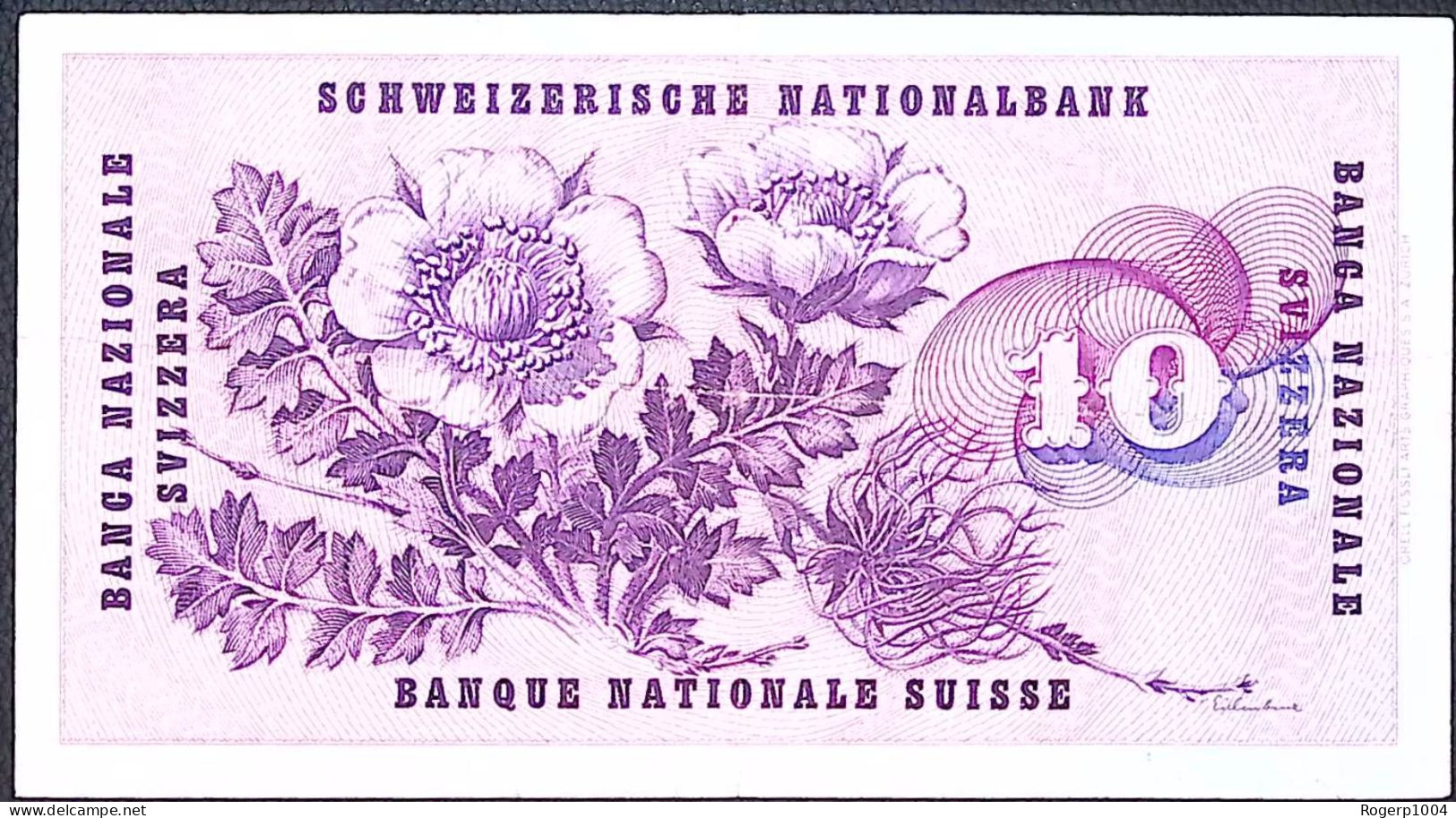 SUISSE/SWITZERLAND * 10 Francs * G. Keller * 15/05/1968 * Etat/Grade TTB/VF - Suisse