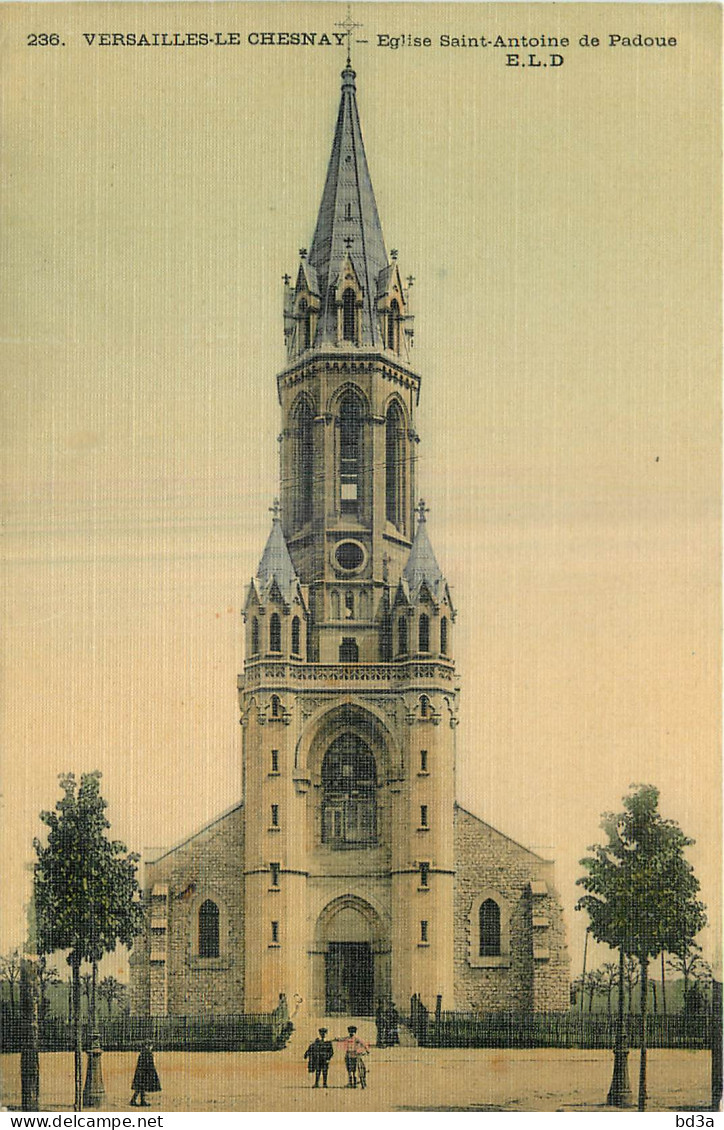 78 -   VERSAILLES LE CHESNAY - EGLISE - Le Chesnay